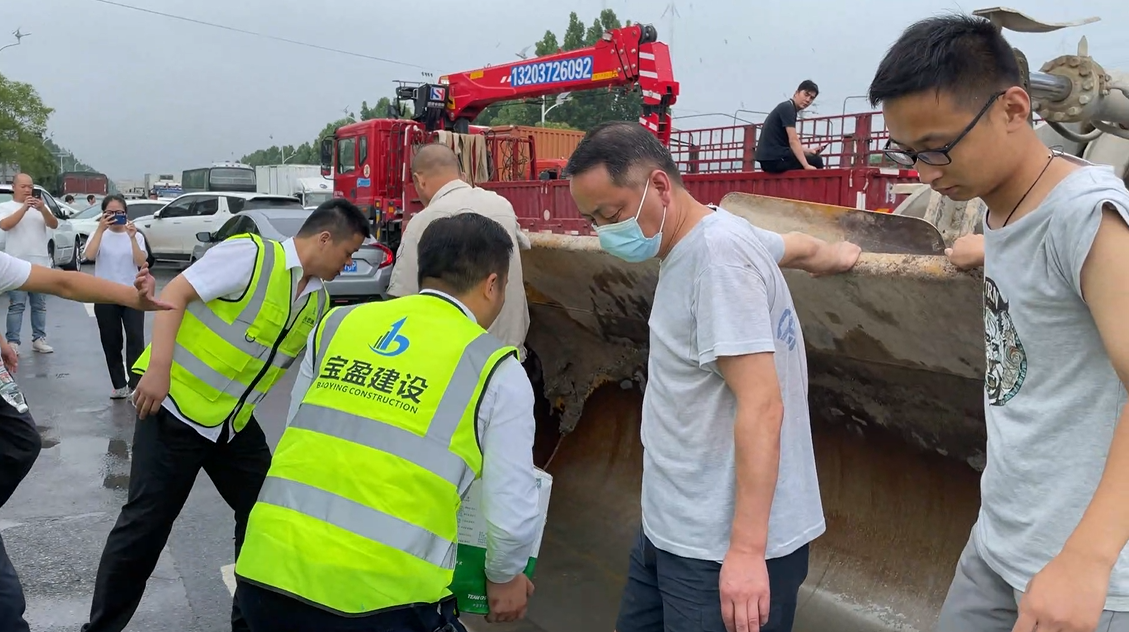 全力以赴，河南寶盈建設集團有限公司防汛搶險阻擊戰(zhàn)